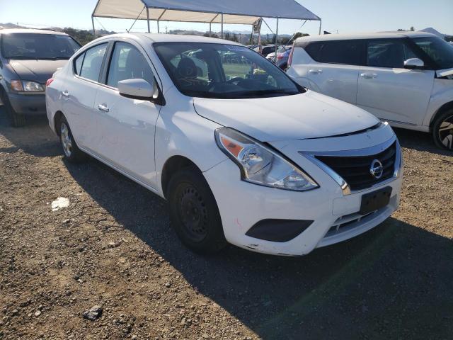 Salvage cars for sale from Copart San Martin, CA: 2015 Nissan Versa S