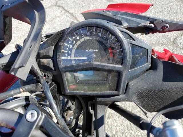 undisplay KAWASAKI EX650 EC 2012 Красный