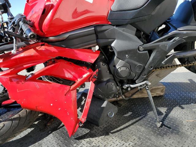 undisplay KAWASAKI EX650 EC 2012 Красный