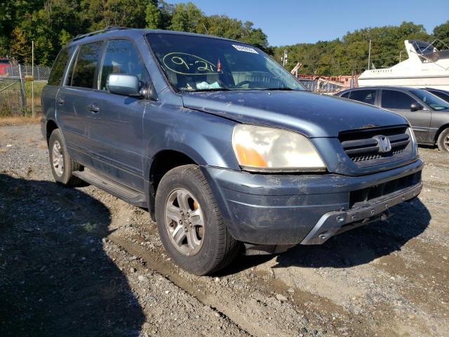 Salvage cars for sale from Copart Finksburg, MD: 2005 Honda Pilot EX
