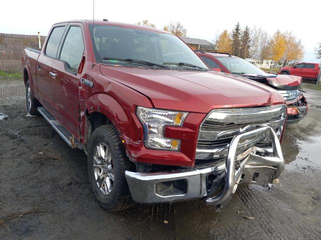 Salvage cars for sale from Copart Anchorage, AK: 2016 Ford F150 Super