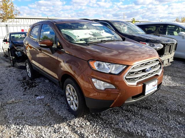 Salvage cars for sale from Copart Walton, KY: 2020 Ford Ecosport S