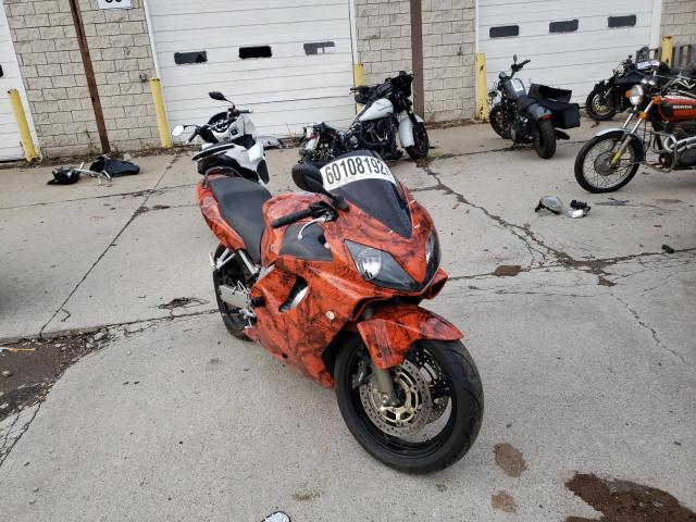 Salvage cars for sale from Copart Woodhaven, MI: 2005 Honda CBR600 F4