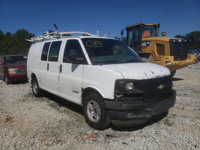 Salvage cars for sale from Copart Ellenwood, GA: 2003 Chevrolet Express G2