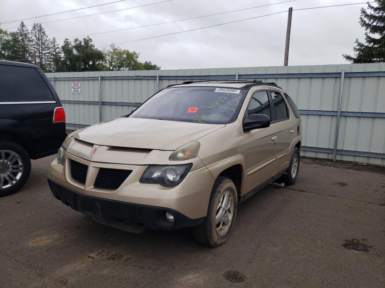 2003 Pontiac Aztek VIN: 3G7DA03E93S574999 Lot: 59435092