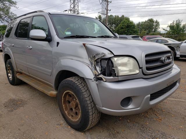 Salvage cars for sale from Copart Wheeling, IL: 2001 Toyota Sequoia SR