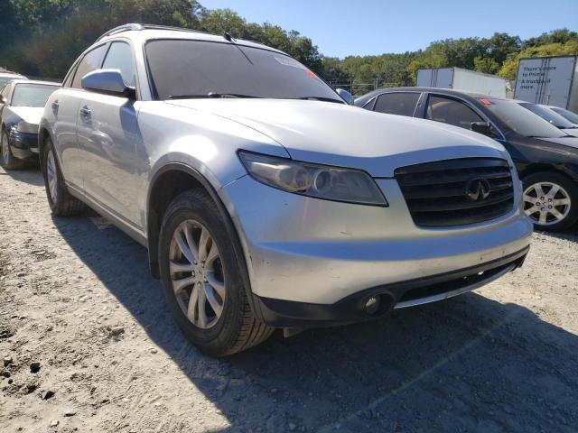 Salvage cars for sale from Copart Finksburg, MD: 2006 Infiniti FX35