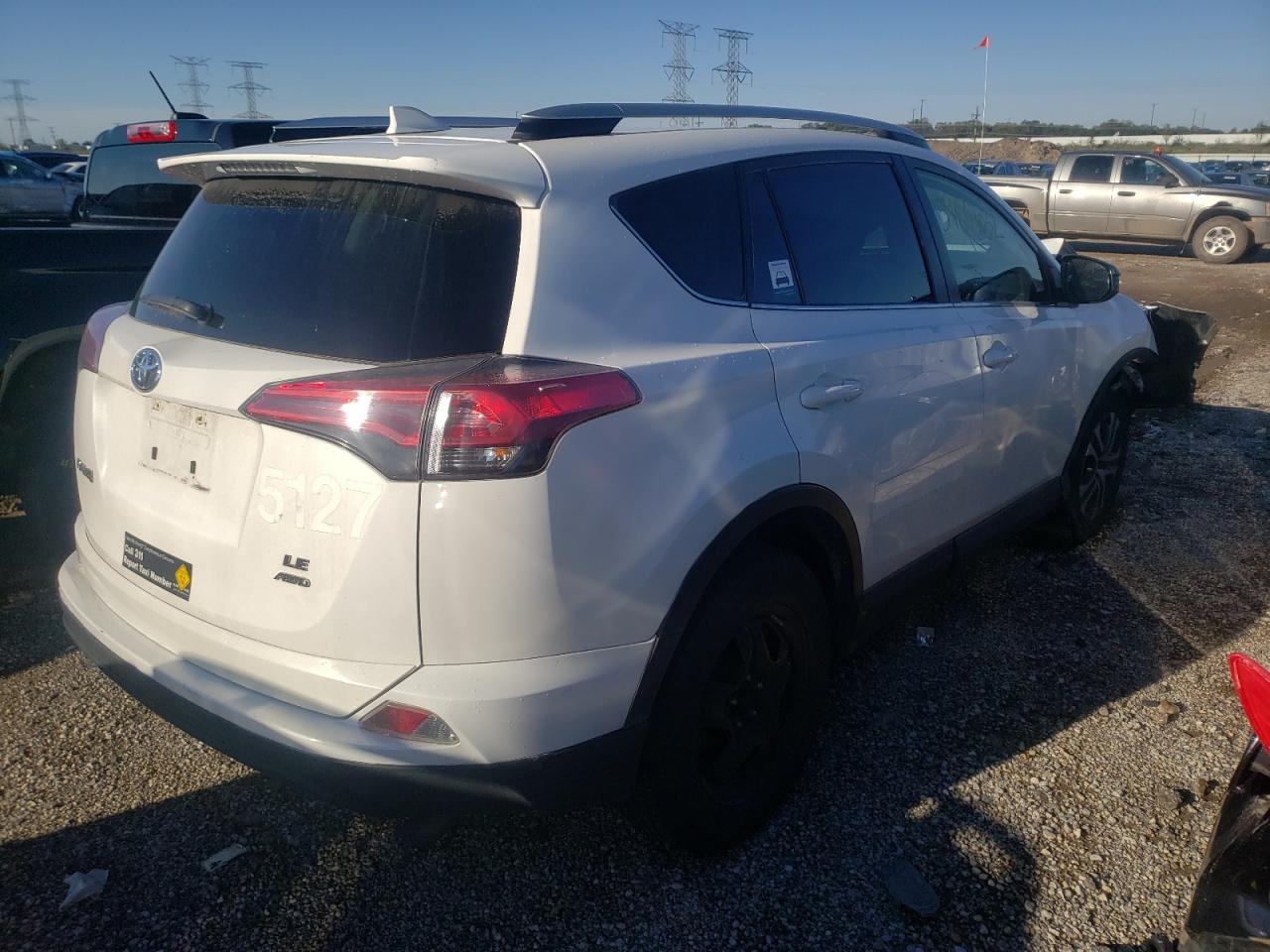 Lot #1907246654 2016 TOYOTA RAV4 LE