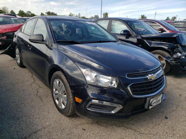 Salvage cars for sale from Copart Moraine, OH: 2015 Chevrolet Cruze LS