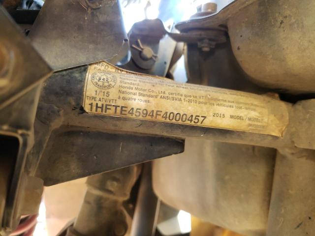 2015 HONDA TRX500 FM 1HFTE4594F4000457