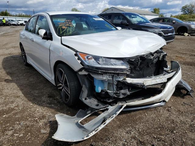 Vehiculos salvage en venta de Copart Columbia Station, OH: 2017 Honda Accord Sport