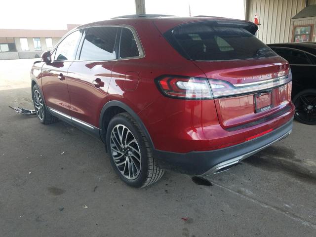 2019 LINCOLN NAUTILUS 2LMPJ8L93KBL19589