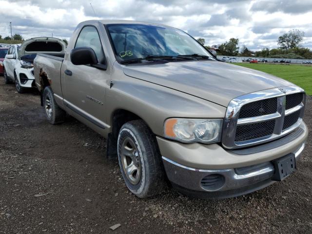 Salvage cars for sale from Copart Columbia Station, OH: 2005 Dodge RAM 1500 S