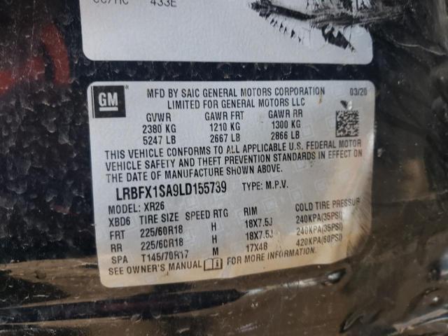 2020 BUICK ENVISION P - LRBFX1SA9LD155739
