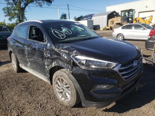 Salvage cars for sale from Copart Montreal Est, QC: 2018 Hyundai Tucson SEL