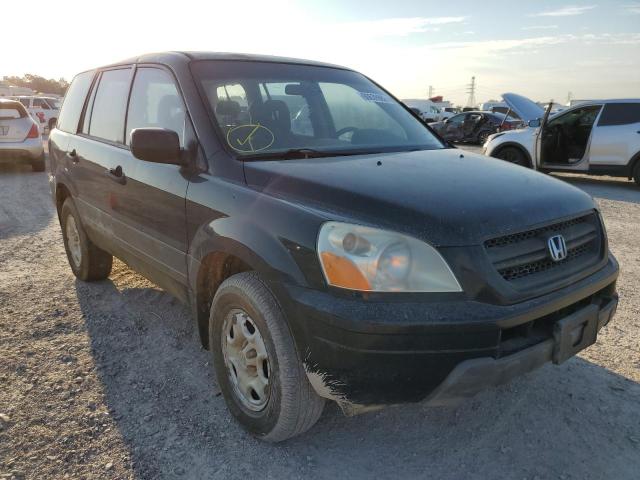 Salvage cars for sale from Copart Houston, TX: 2003 Honda Pilot LX