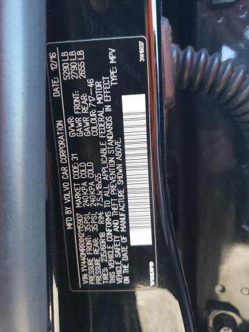 2017 VOLVO XC60 T5 DY YV440MRRXH2115907