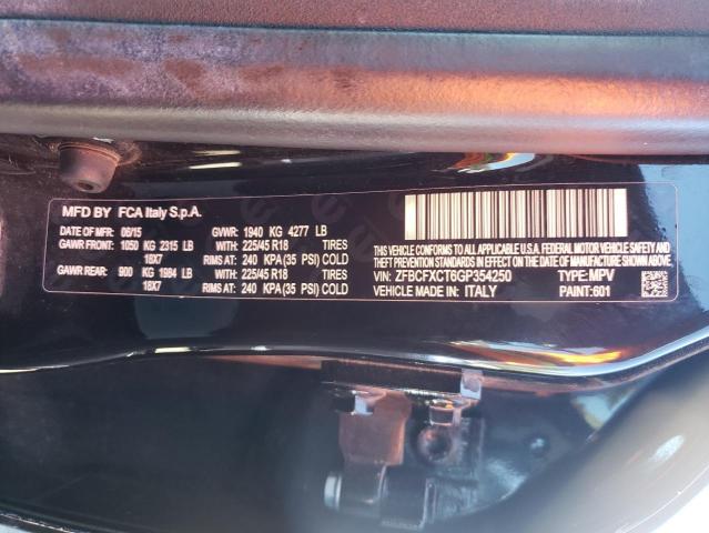 2016 FIAT 500X TREKK ZFBCFXCT6GP354250