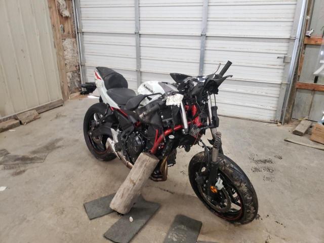Salvage cars for sale from Copart Madisonville, TN: 2022 Kawasaki ER650 K