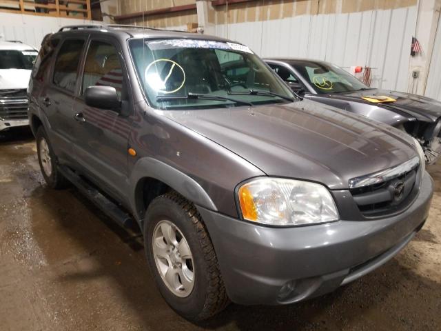 Salvage cars for sale from Copart Anchorage, AK: 2002 Mazda Tribute LX