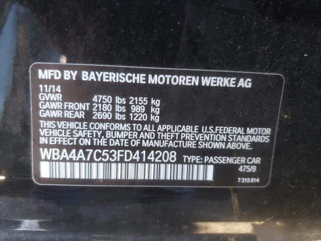 WBA4A7C53FD414208 BMW 428 Xi Gran Coupe