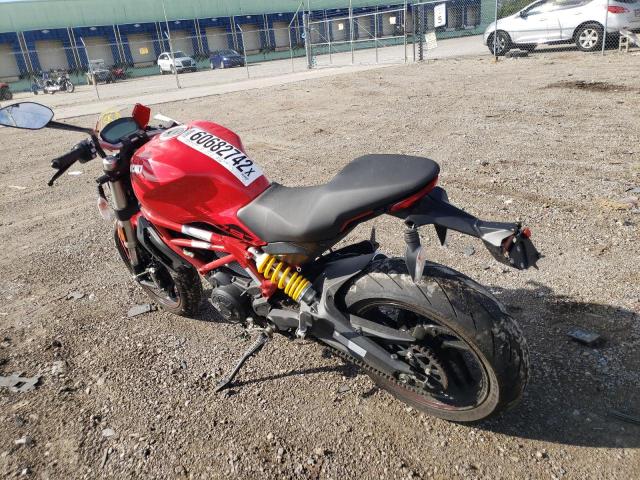 2020 DUCATI MONSTER 79 ML0MADBM8LT003639