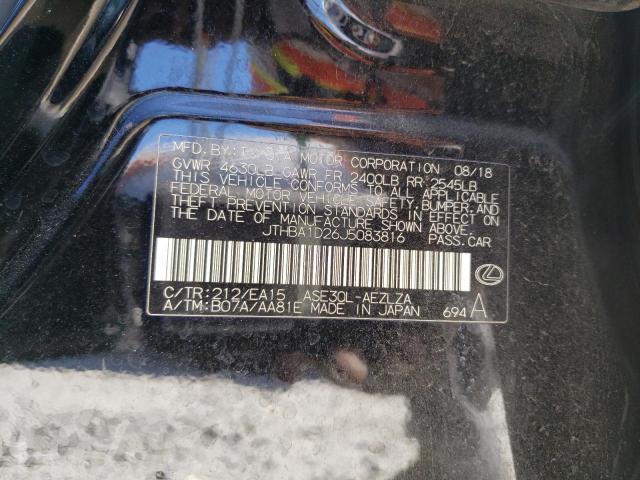 2018 LEXUS IS300 JTHBA1D26J5083816