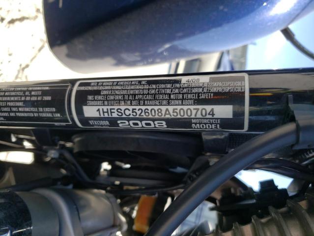2008 HONDA VTX1300 R 1HFSC52608A500704