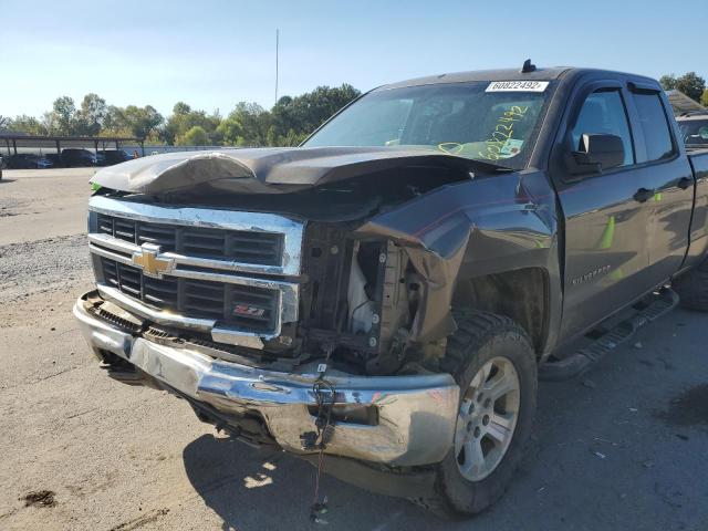 VIN: 1GCVKREC1EZ171429 Auction: COPART Lot: 60822492 Location: MS - JACKSON 1GCVKREC1EZ171429 CHEVROLET SILVERADO 2014 BROWN Photo 9