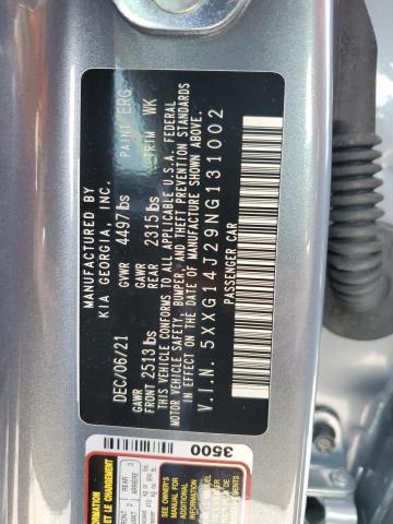 2022 KIA K5 LXS - 5XXG14J29NG131002