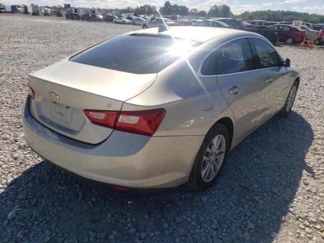 VIN: 1G1ZE5ST5GF262593 Auction: COPART Lot: 60426712 Location: IN - CICERO 1G1ZE5ST5GF262593 CHEVROLET MALIBU 2016 GOLD Photo 4