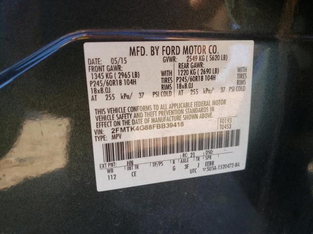 2015 FORD EDGE SE - 2FMTK4G88FBB39418