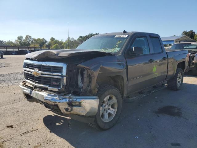 VIN: 1GCVKREC1EZ171429 Auction: COPART Lot: 60822492 Location: MS - JACKSON 1GCVKREC1EZ171429 CHEVROLET SILVERADO 2014 BROWN Photo 2