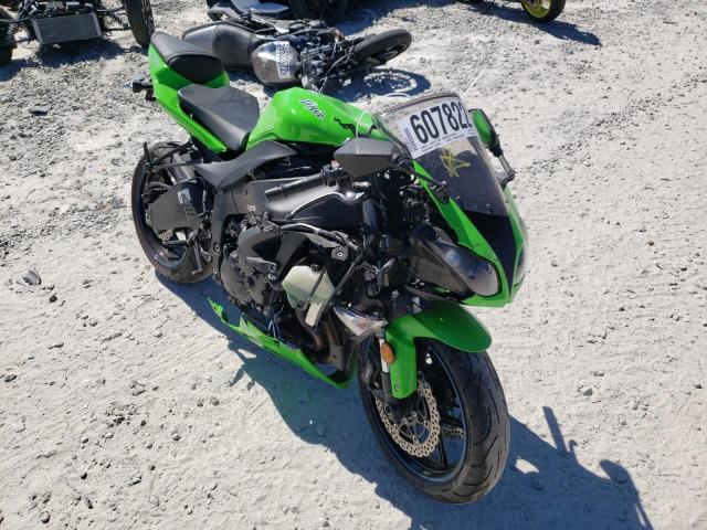 Salvage cars for sale from Copart Ellenwood, GA: 2012 Kawasaki ZX600 R