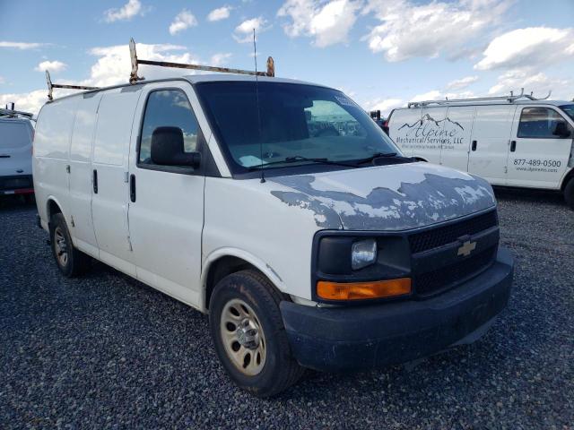 Salvage cars for sale from Copart Fredericksburg, VA: 2010 Chevrolet Express G1