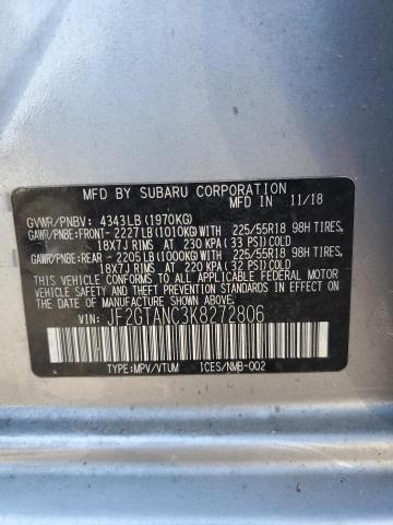 JF2GTANC3K8272806 Subaru Crosstrek Limited