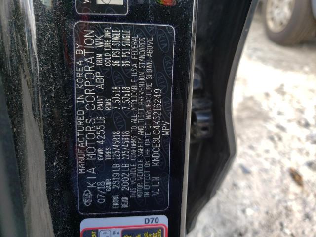 2019 KIA NIRO TOURI KNDCE3LC4K5216249