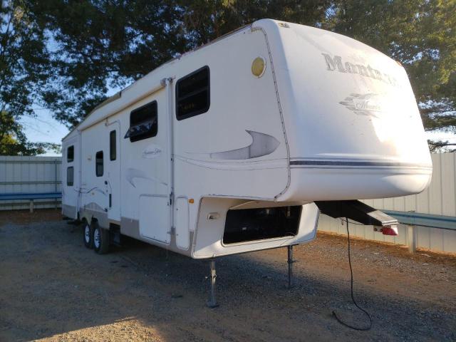 Montana Travel Trailer salvage cars for sale: 2007 Montana Travel Trailer