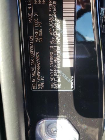 2022 VOLVO S60 T8 REC 7JRH60FM8NG178976