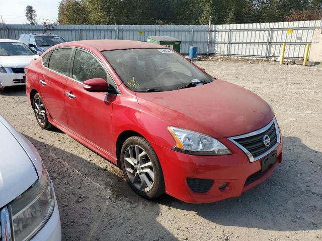 Salvage cars for sale from Copart Arlington, WA: 2015 Nissan Sentra S