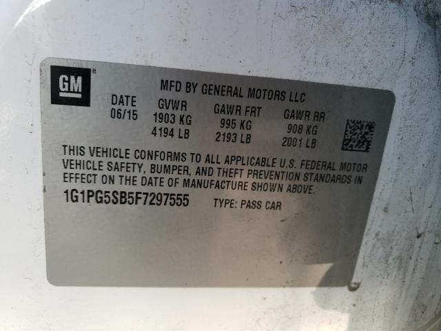 2015 CHEVROLET .CK2500 1G1PG5SB5F7297555