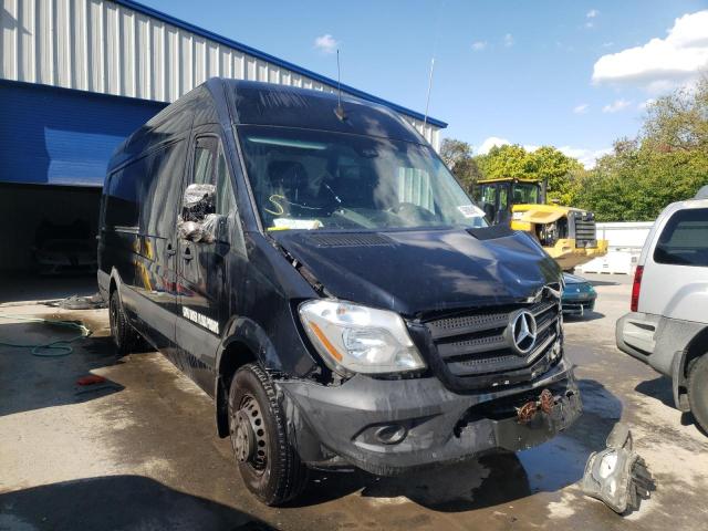 Salvage cars for sale from Copart Glassboro, NJ: 2017 Mercedes-Benz Sprinter 3