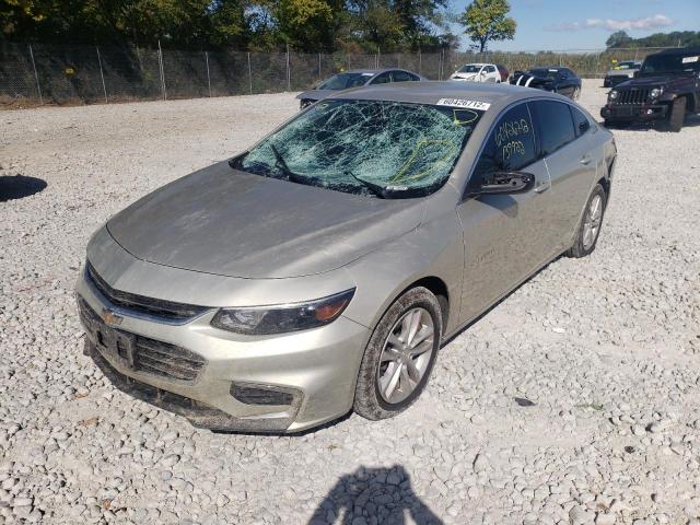 VIN: 1G1ZE5ST5GF262593 Auction: COPART Lot: 60426712 Location: IN - CICERO 1G1ZE5ST5GF262593 CHEVROLET MALIBU 2016 GOLD Photo 2