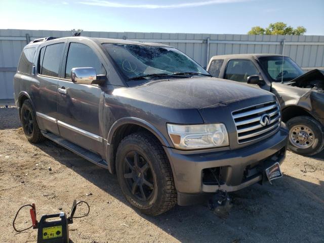 Salvage cars for sale from Copart Wichita, KS: 2006 Infiniti QX56