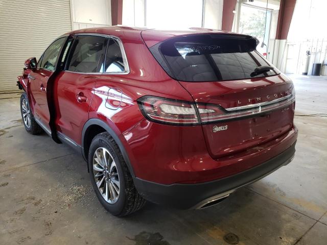 2019 LINCOLN NAUTILUS S 2LMPJ8KP4KBL54156