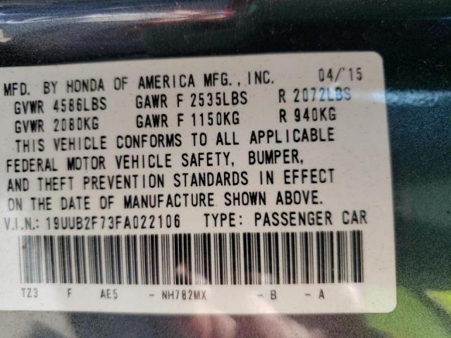 2015 ACURA TLX ADVANC 19UUB2F73FA022106