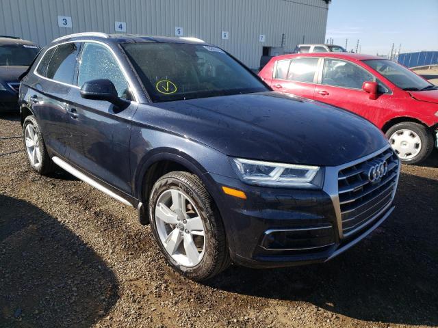 Salvage cars for sale from Copart Rocky View County, AB: 2019 Audi Q5 Prestige