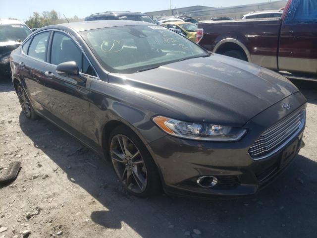 Salvage cars for sale at Cahokia Heights, IL auction: 2016 Ford Fusion Titanium