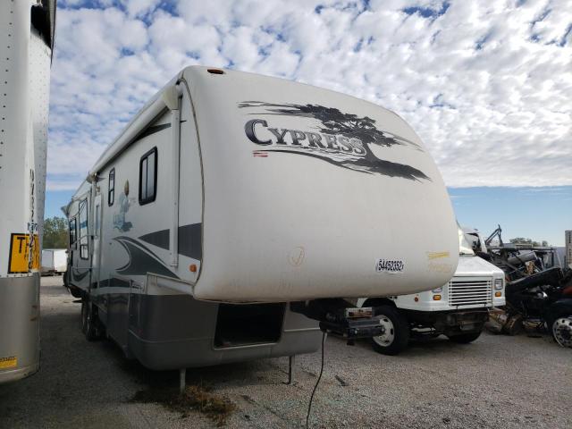 Salvage cars for sale from Copart Des Moines, IA: 2008 Cypr 5th Wheel