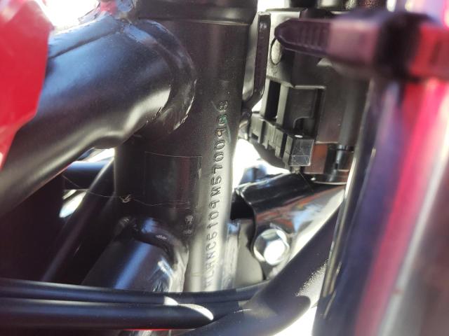 2021 HONDA CBR300 R MLHNC5109M5700968